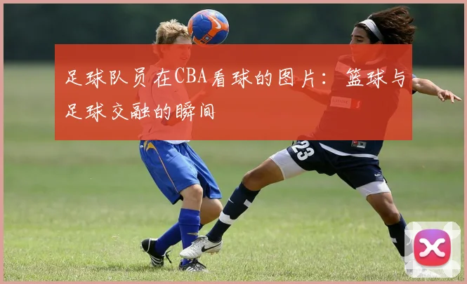 足球队员在CBA看球的图片：篮球与足球交融的瞬间