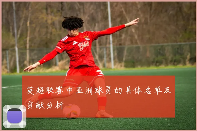 英超联赛中亚洲球员的具体名单及贡献分析